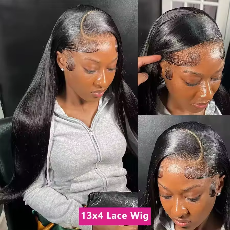 13X4 Transparent Swiss HD 200% Density Lace Frontal Wig