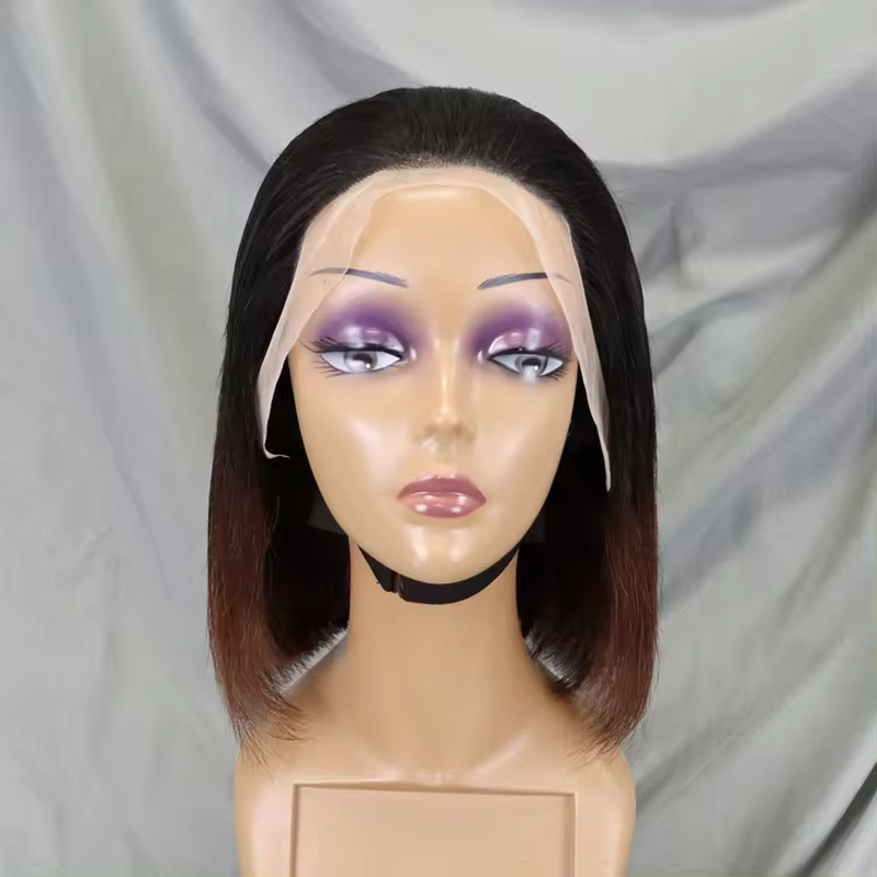 Straight Short 12 Inch Bob 13X4 Full Lace Front Wig