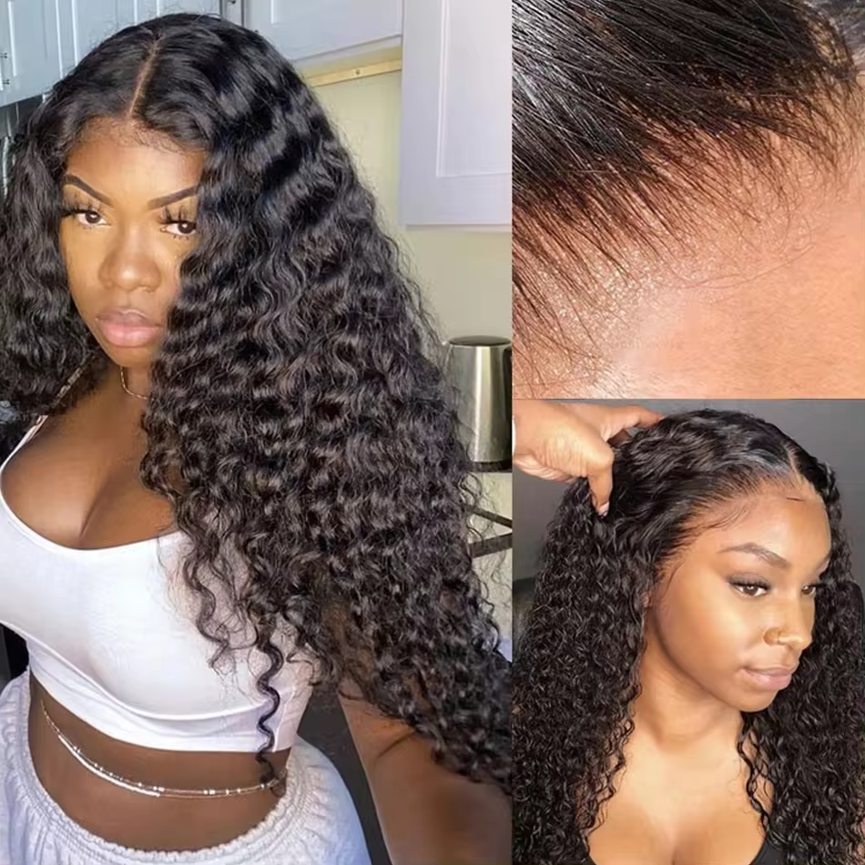 Transparent Swiss Frontal Wig | Swiss Lace Front Wig | KUNLIX HAIR