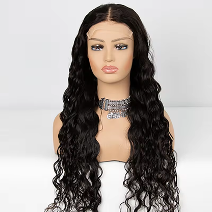 Premium Raw Donor Hair Wig with Ultra Thin 6x6  HD Closure