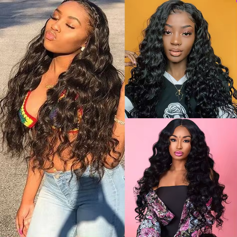 Human Hair HD Lace Wig | Full Frontal Lace Wigs | KUNLIX HAIR