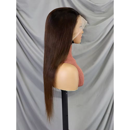 Glueless Ombre Color Straight Human Hair Wig