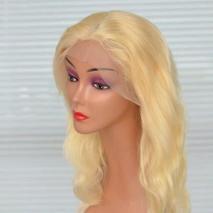 Blonde Human Hair Wig | Blonde Straight Frontal Wig | KUNLIX HAIR