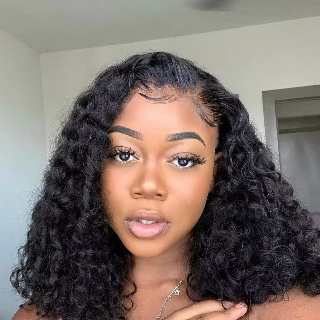 Deep Wave Bob Wig | Raw Hair Lace Wig | KUNLIX HAIR